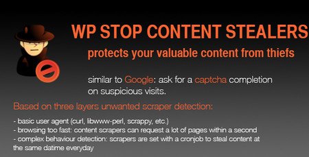 جلوگیری از سرقت محتوا در وردپرس با افزونه Stop Content Stealers