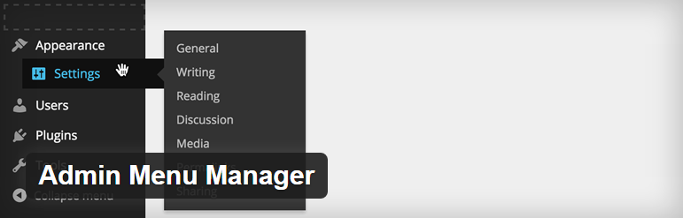 admin-menu-manager